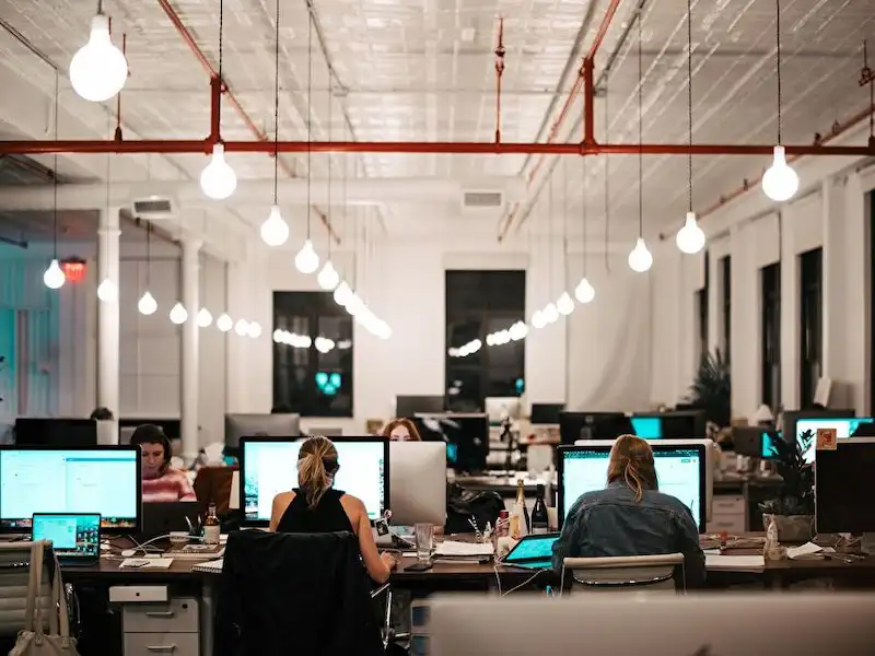 オフィス内の様子
